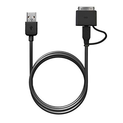 Puro datakabel för mikro-USB och Apple-enheter