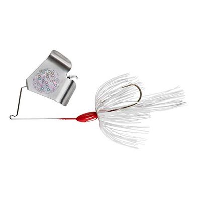 War Eagle WE38BB01 War 3/8 Buzzbait Artificial Fishing Bait, White