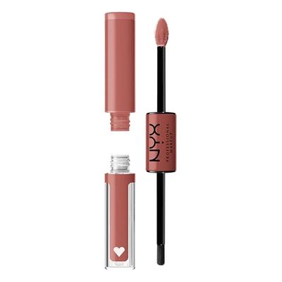 NYX Professional Makeup Rossetto Ultra Pigmentato, Brillantezza a Lunga Tenuta, No Transfer, Shine Loud, 16 Magic Maker