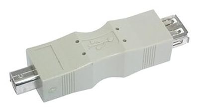 Levitantes Adaptador USB Tipo A Hembra a B Macho, Permite conexión de Dispositivos USB, Ideal para impresoras y escáneres.