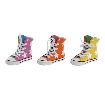HUCHA CERAMICA 18X8X14 ZAPATILLA 3 SURT.