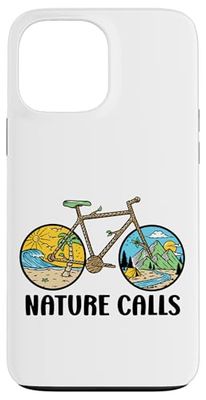 Nature Calls MTB Mountain Bike Gravel Bicycle Riding Cycling Case for iPhone 13 Pro Max