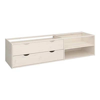 Hoppekids for Kids Encastrement en pin Blanc Simple