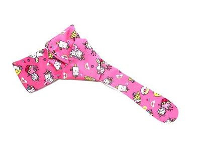 Copri Coda Per Cavallo in Tessuto di Lycra di Alta Qualità Mod.PATCHWORK Fantasia UNICORNO ROSA