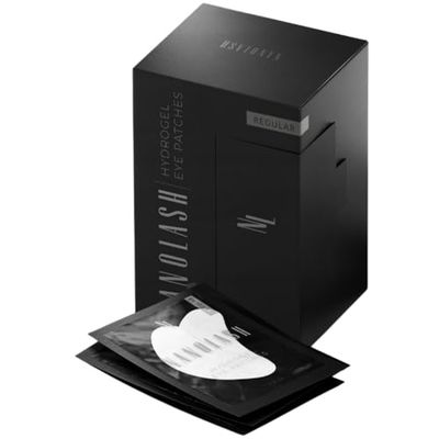Nanolash Hydrogel Eye Patches 50 pairs - eye pads for eyelash extensions, eyelash lifting pads, gel eye pads for lash extensions
