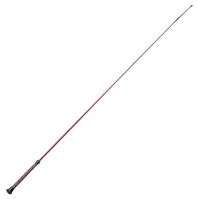 PFIFF 102928 urządzenie do ujeżdżenia, rdzeń z włókna szklanego, uchwyt dwukolorowy gumowany, bordowy 110 cm