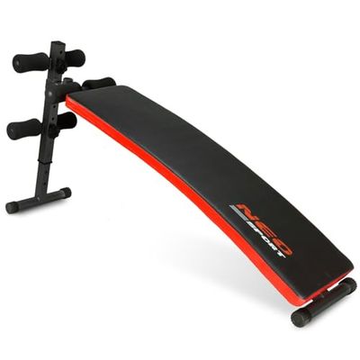 Halterbank Neo-Sport NS-09 fitnessapparaat trainingsbank rugtrainer buiktrainer situp bank