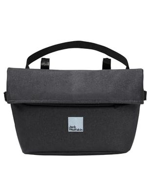 Jack Wolfskin Mainkai 2 en 1, Sac à bandoulière + Sacoche de vélo Mixte, Phantom, Einheitsgröße