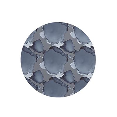 Questo Casa, Round Digital Printed Mouse Pad, Non-Slip Base, for Office and Home, Diameter:22cm