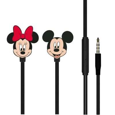 ERT GROUP Auriculares Con micrófono Originales y Con licencia Oficial Disney Minnie i Mickey 005