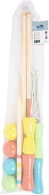 Small Foot 12033 Krocket Active aus Holz, FSC 100%-zertifiziert, Klassiker den Garten, für jede Altersgruppe ab 3 Juguete, multicolor , color/modelo surtido