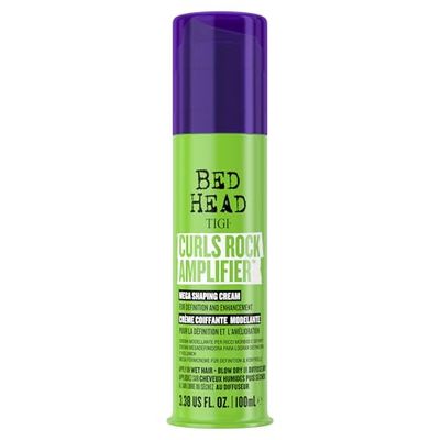 Bed Head by TIGI Curls Rock Amplifier – Curl Shaping and Defining Cream with Anti Frizz Protection for Beautifully Enhanced Curls and Waves, 100ml