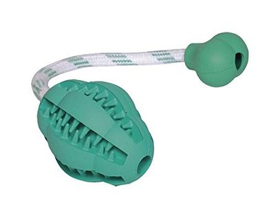 Nobby 61217 - Gommini Jumper Dental Line Giocattolo Cane con Corda, 108 g
