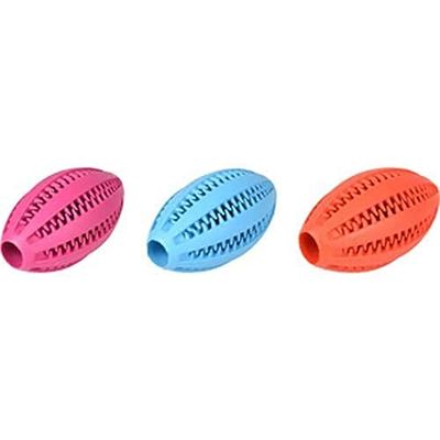 Flamingo Dental Ballon DE Rugby en Caoutchouc Ass 11CM