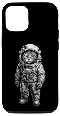 Space Astronaut Cat Case for iPhone 12/12 Pro