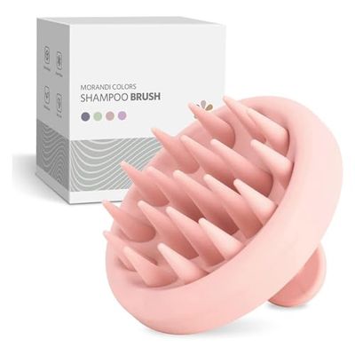 ZMCLG Cepillo de Masaje de Silicona para Cuero Cabelludo