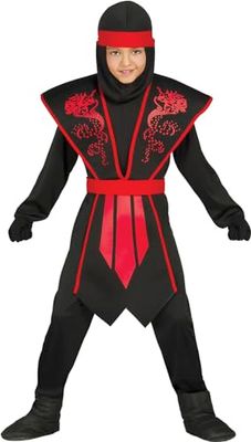 Guirca Costume De Ninja De L'Ombre De L'Enfant - Enfant, De 10 à 12 ans
