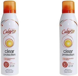 Calypso Clear Protection Continuous Spray SPF30-175 ml CALS30 (Pack of 2)