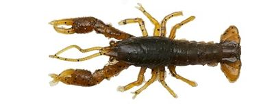 Savage Gear Ned Craw - Imitation réaliste d'écrevisses pour la pêche au Bar, matériau Duratech imprégné de sel, Action réaliste des écrevisses pour la pêche au prédateur Rouge pastèque 6.5 cm
