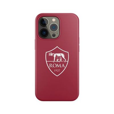 AS Roma RomaCover-iP14Pro-LOGO-RED, Mobilskal Unisex Vuxen, Röd, iPhone 14 PRO