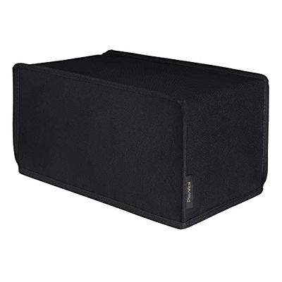 playvital Black Nylon Horizontal Dust Cover for Xbox Series X Console, Soft Neat Lining Dust Guard, Anti Scratch Waterproof Cover Sleeve for Xbox Series X Console