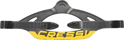 CRESSI Originele riem voor professioneel duikmasker serie C zwart/goud - originele riem duik- en snorkelmaskers, C_Black/Gold, One Size Unisex
