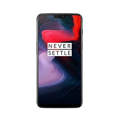 OnePlus 6 smartfonów (15,95 cm (6,28 cala) wyświetlacz dotykowy 19:9, 128 GB pamięci wewnętrznej, Android 8.1 Oreo/Oxygen OS 5.1), Mirror Black