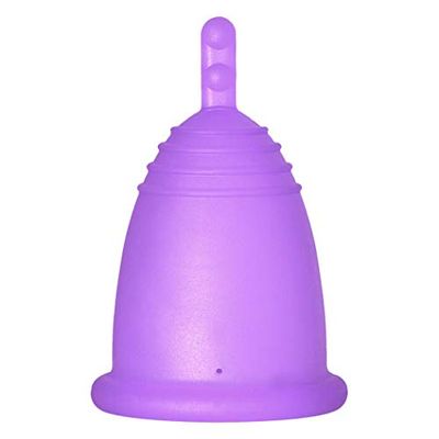 MeLuna Classic Taça do menstrual, Pauzinho, roxo, tamanho M, 1 unidade