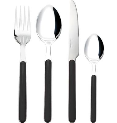 Brunner Delice - Talheres (16 peças), preto