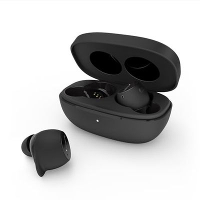 Belkin SoundForm Immerse True Wireless Earbuds, hybride ruisonderdrukking, draadloos opladen, zweet- en waterbestendig, Apple Zoek mijn en Belkin Ping My Earbuds voor iPhone, Galaxy, Pixel etc, zwart