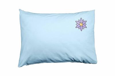 Bona Basics, Housse de Coussin décorative Décoration de la Maison pour canapé, Cafétéria, Taille: 50x35 cm, Couleur: Bleu Clair