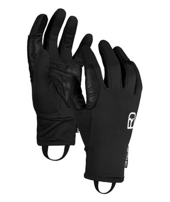 ORTOVOX FLEECE LIGHT GLOVE M, 56369, black raven, XS