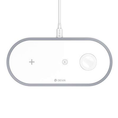 Devia 3-in-1 Qi-oplader; iPhone, Watch en Earpods
