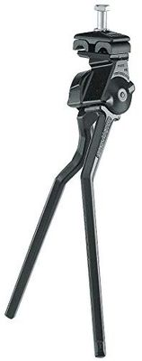 Pletscher mäns tvillingben bottenfäste monterat kickstand, svart, 320 mm UK