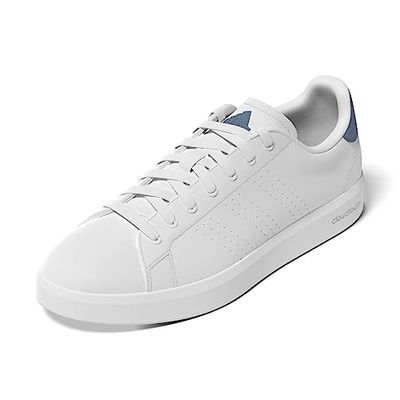 adidas Advantage Premium Sneakers heren, Ftwr White/Ftwr White/Crew Blue, 43 1/3 EU