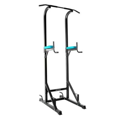 Cecotec Drumfit PullUps 4000 Power Tower, bekleed en met anti-slip handgrepen, in hoogte verstelbaar, max. gewicht 120 kg