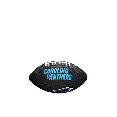 Wilson Mini NFL Team Soft Touch, Ball Unisex-Youth, Black