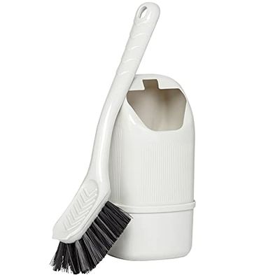 Brunner Cepillo de Dientes de Inodoro Fabricado específicamente para su Uso en vehículos recreativos y Barcos.