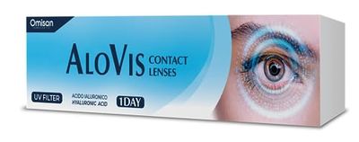Alovis Contact Lenses, 30 Lenti A Contatto monouso Giornaliere per la correzione della miopia -5,50