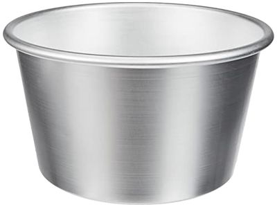 Pentole Agnelli Pastry Line Molde cónico para Pantone, diámetro de 22 cm, para pastelería y Pizza, Aluminio, Plata