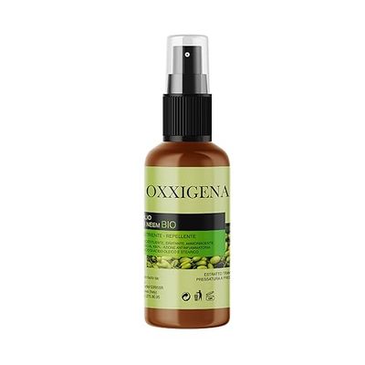 Oxxigena Olio di Neem Biologico Vergine Puro al 100% - Spray 100 ml - Spremuto a Freddo - Idratante, Ricostituente, Ideale per Capelli, Pelle - Vegano, senza OGM