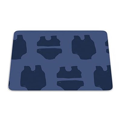 Bonamaison, Rectangle Pop Art Digital Printed Mouse Pad, Non-Slip Base, for Office and Home, Size: 22 x 18 cm