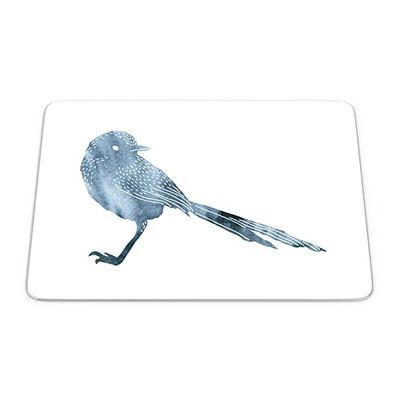Bonamaison, Tapis de Souris Rectangle Imprimé Numériquement, Fond Antidérapant, pour Bureau et Maison, Taille: 22x18cm