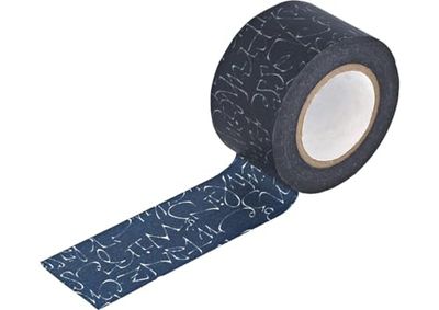 Afplakband Masking Tape Washi Kuckuck Navy Blue 30 mm x 15 m