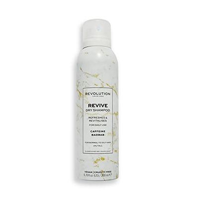 Revolution Haircare London Revive Dry Shampoo, No Rinse Spray, Vegan and Cruelty-Free, 200ml