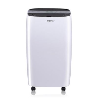 alpina Luchtontvochtiger - 230 V/220 W - ruimtes tot 100 m³ - extra stil - ontvochtigt tot 10 liter per dag - timerfunctie 1-24 uur - vochtigheidsinstelling - wit