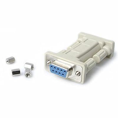 StarTech.com Adaptador série RS232 DB9 de cabo reto Straight Through a modem nó inteiro - feminino a feminino