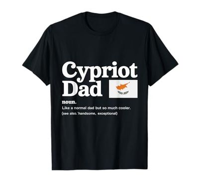 Cypriot Dad Cypriot Roots Cyprus Flag Cypriot T-Shirt