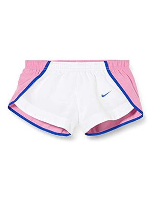Nike Sprinter, Dry Girls' Running Shorts Donna, White/Magic Flamingo/Hyper Blue, XL