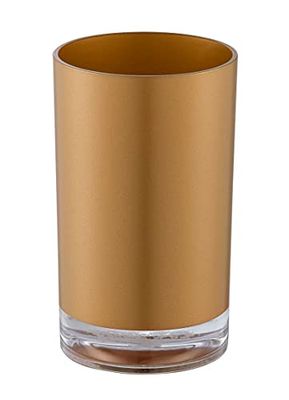 Diaqua 48208283 Cruz - Vaso para enjuague bucal (7 x 11,9 cm, 90 g), color cobre